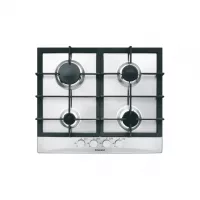 PLAQUE GLEM 60CM METAL INOX 4FEUX FONTE FFD