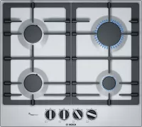 PLAQUE BOSCH 60 CM INOX 4 FEUX FONTE FLAMESELECT