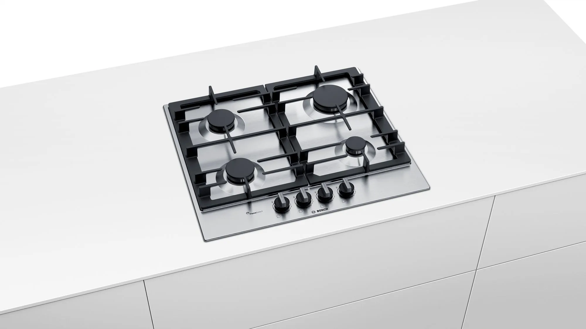 PCP6A5B90M PLAQUE BOSCH 60 CM INOX 4 FEUX FONTE FLAMESELECT - 4