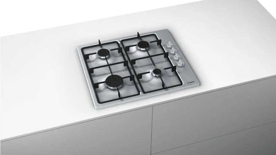 PBP6C5B60Q PLAQUE BOSCH 60 CM INOX 4 FEUX SEMI FONTE Série 4 - 3