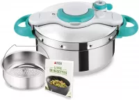 Cocotte Minute SEB Clipso Easy 4.5L Inox/Bleu