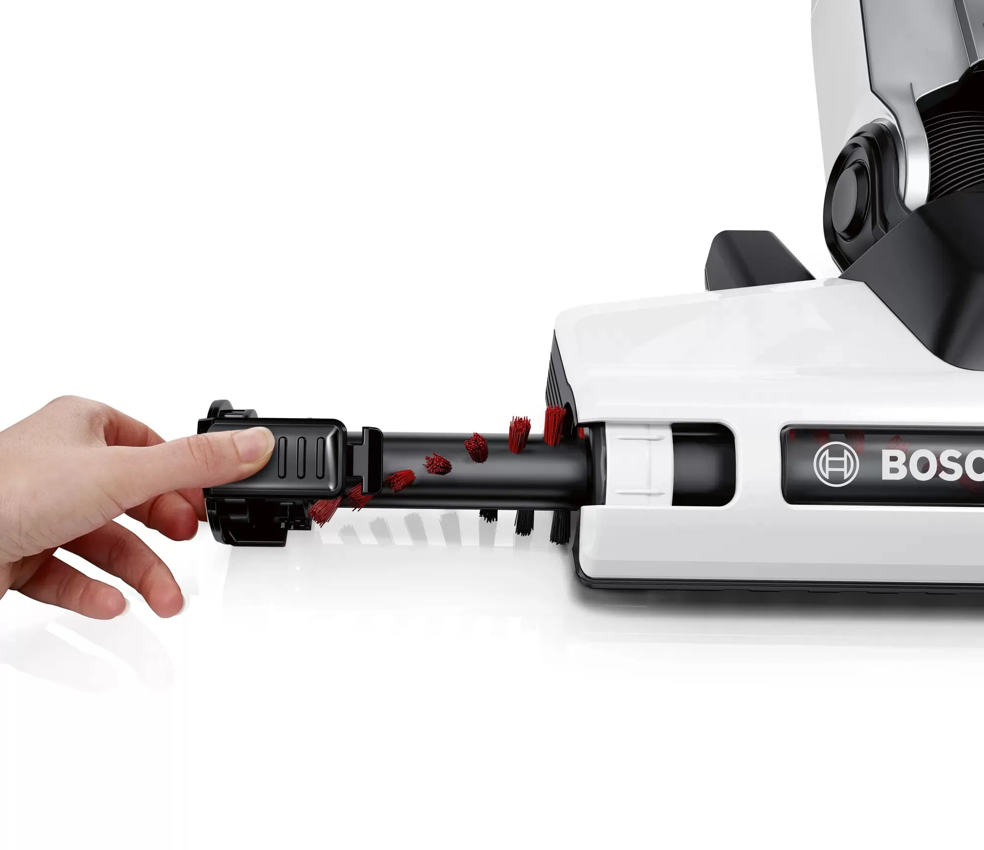 BCH6ATH25 ASPIRATEUR BOSCH BALAI BLANC 3V SANS SAC - 4