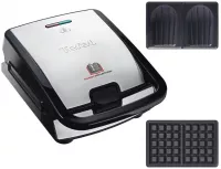 GAUFRIER TEFAL SNACK COLLECTION CROQUE ET GAUFRE