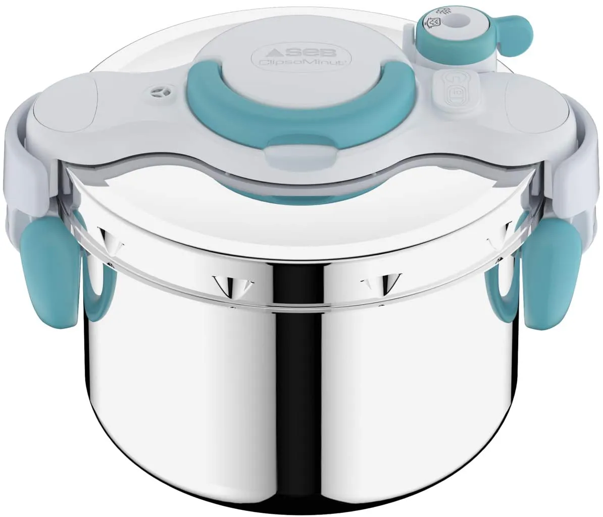 P4904816 Cocotte SEB Clipso 7.5L Minut'Easy Poignée - 6