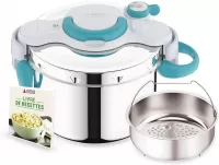 Cocotte SEB Clipso 7.5L Minut'Easy Poignée