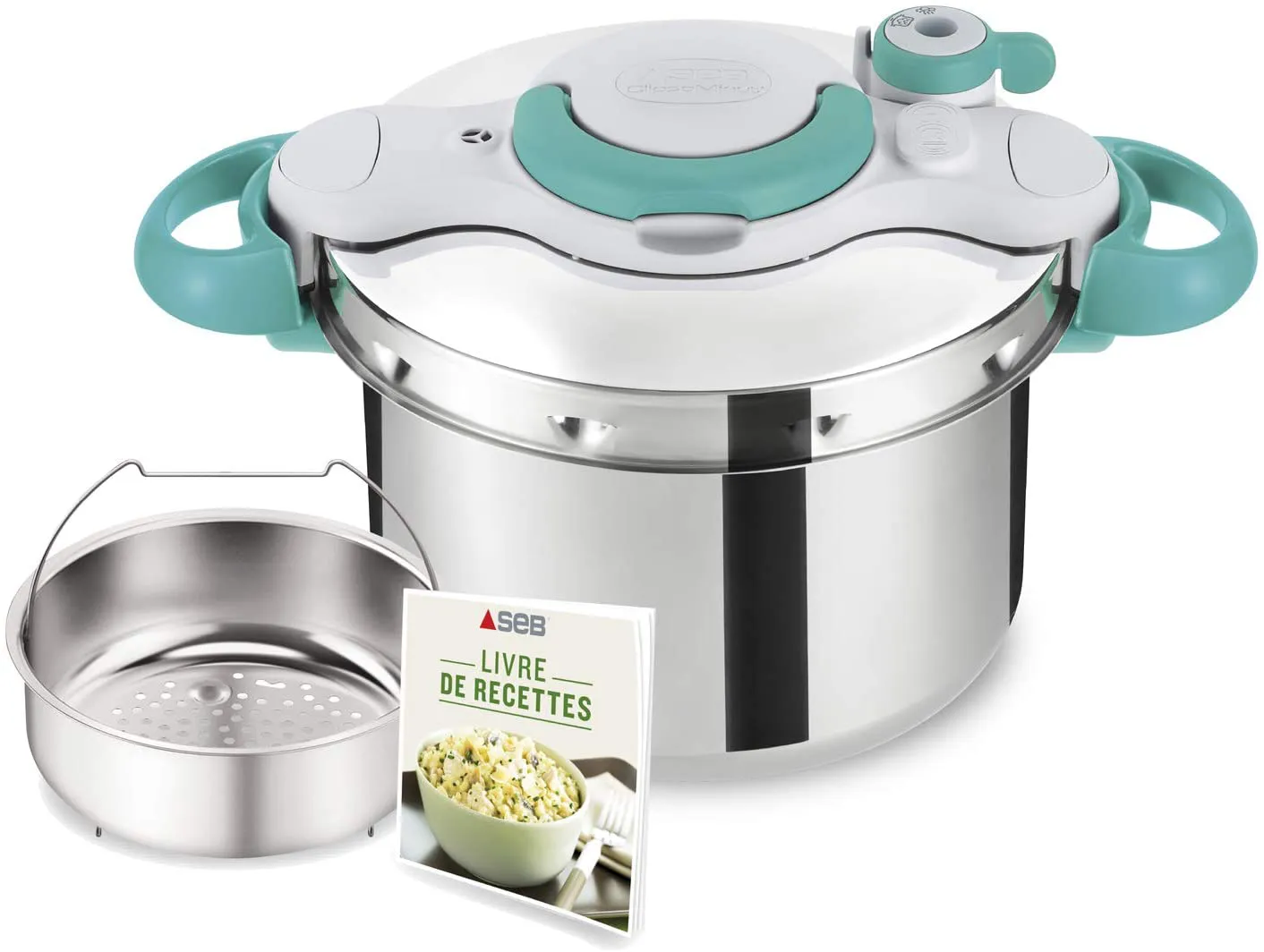 Cocotte-minute SEB Clipso Easy 9L Induction - P4624916
