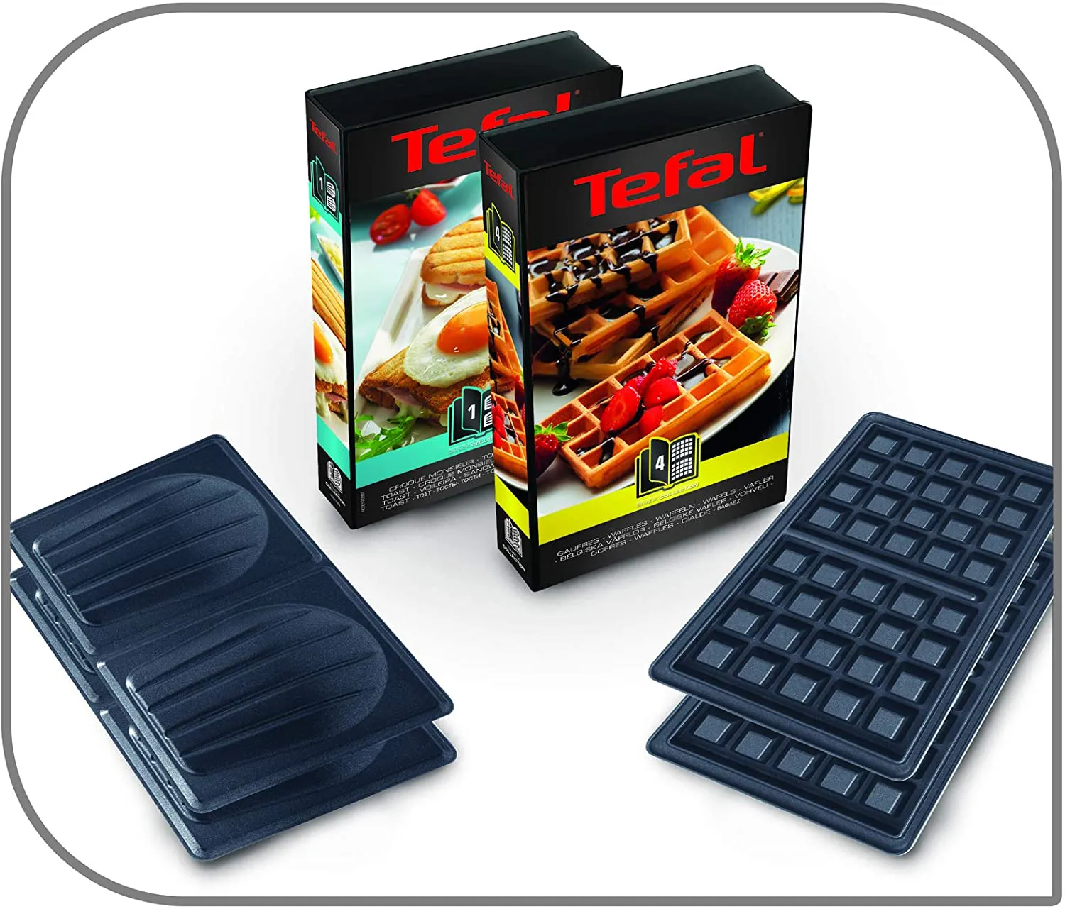 SW853D12 GAUFRIER TEFAL SNACK COLLECTION CROQUE ET GAUFRE - 1