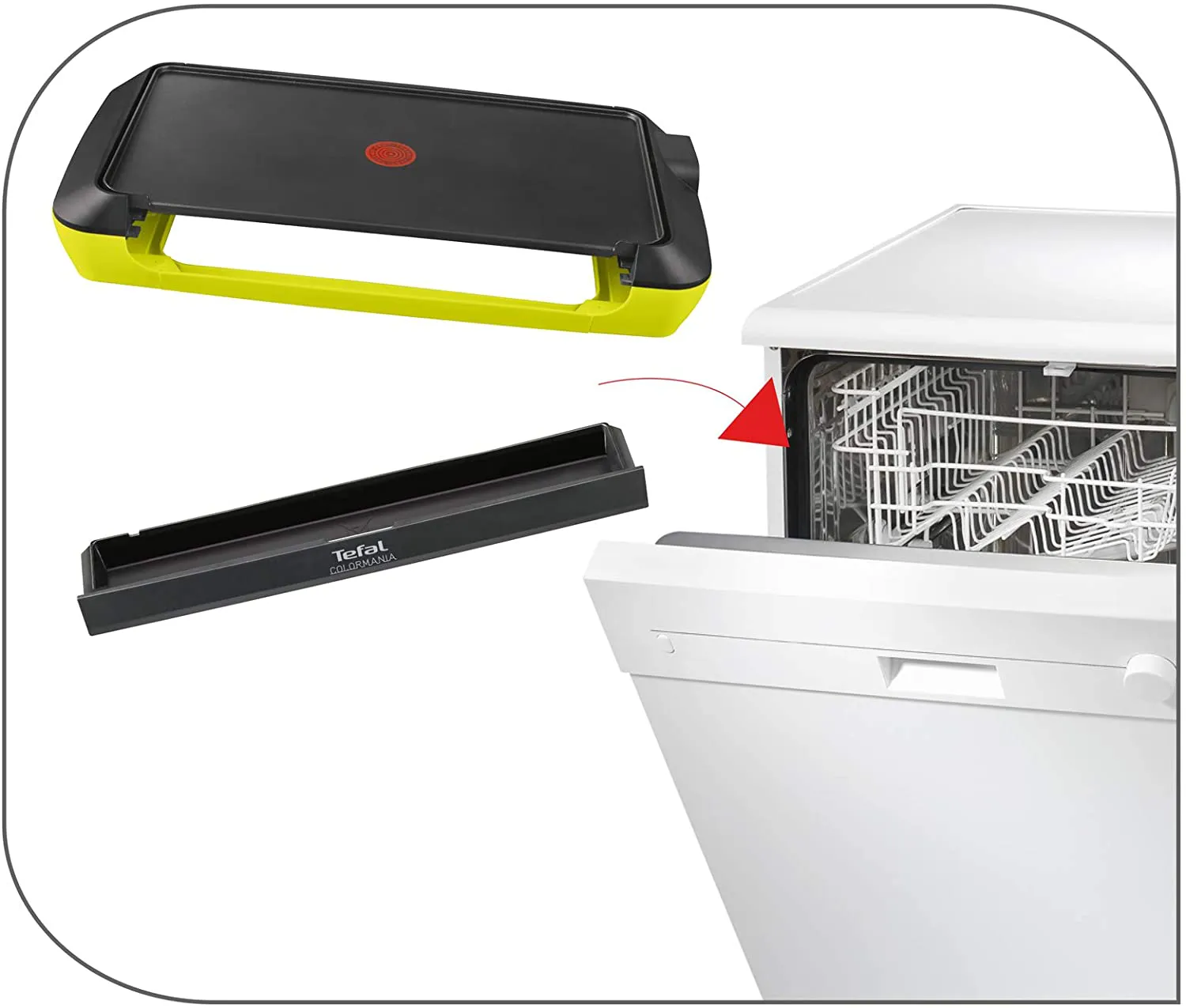 CB660301 PLANCHA Tefal Colormania 2000W XL ANTI-ADHESIVE - 3