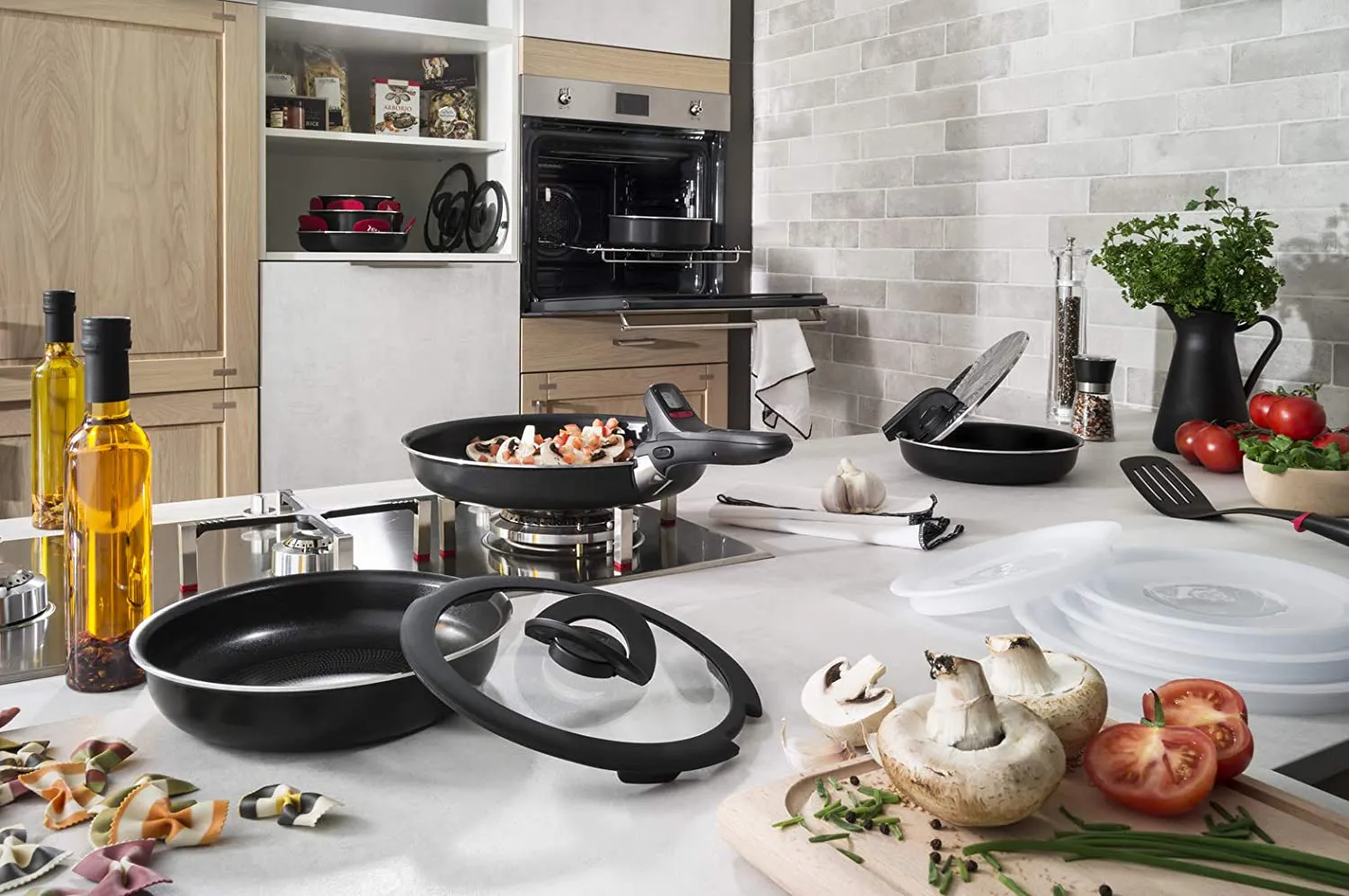 L2009802 Batterie de cuisine TEFAL 10 pièces Antiadhésive - 12