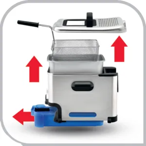 FR804000 Friteuse SEB Pro Filtration Auto 2300W 3.5 L - 5