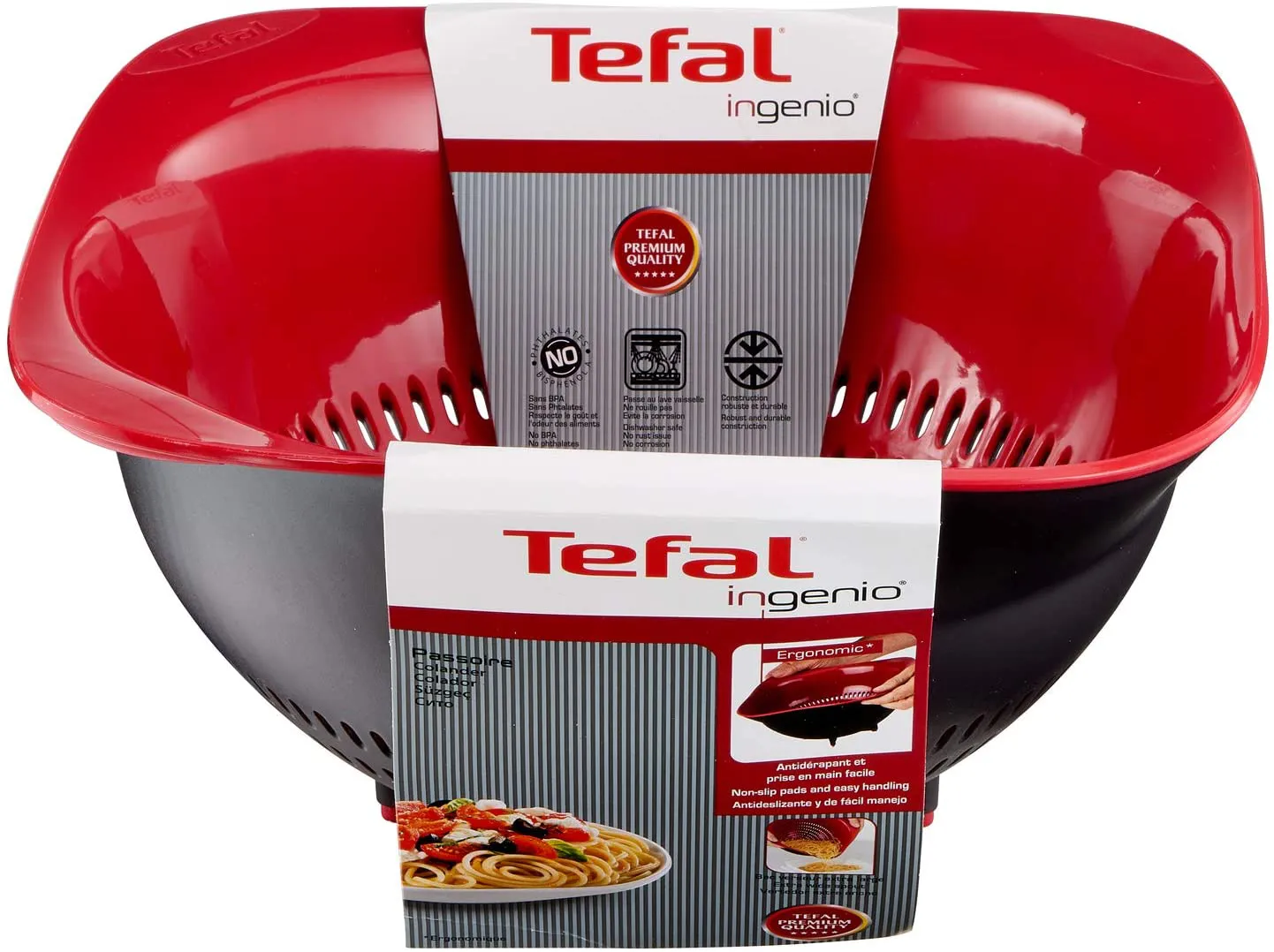 K2070614 PASSOIRE EN PLASTIQUE TEFAL INGENIO - K2070614 - 6