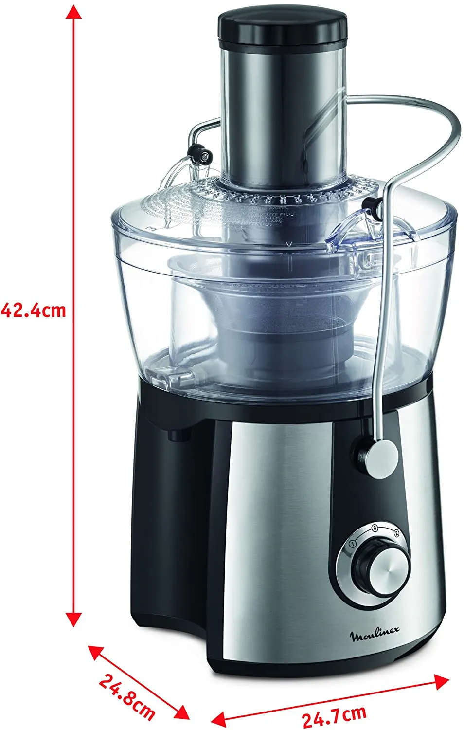 JU550D10 CENTRIFUGEUSE MOULINEX 800W 1.4L 2 FONCTIONS - 6