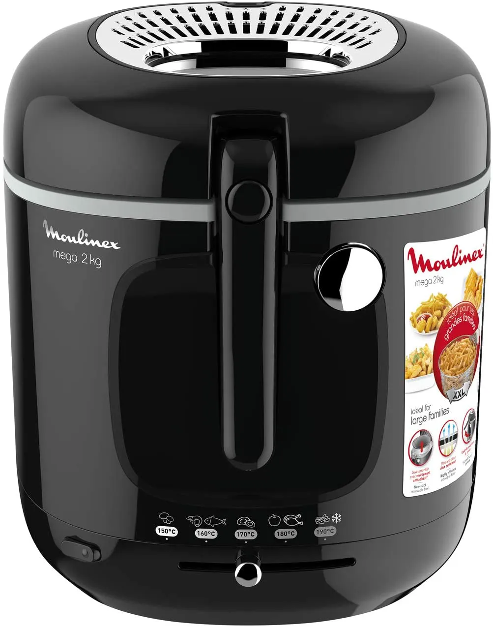 AM480870 Friteuse Moulinex Classique Mega XXL 2 Kg - 2