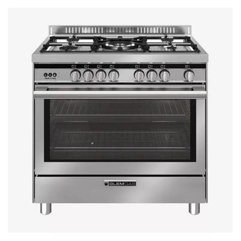 ST9612RI FS CUISINIERE GLEM GAZ SPECIALISTA 90*60CM INOX - 0