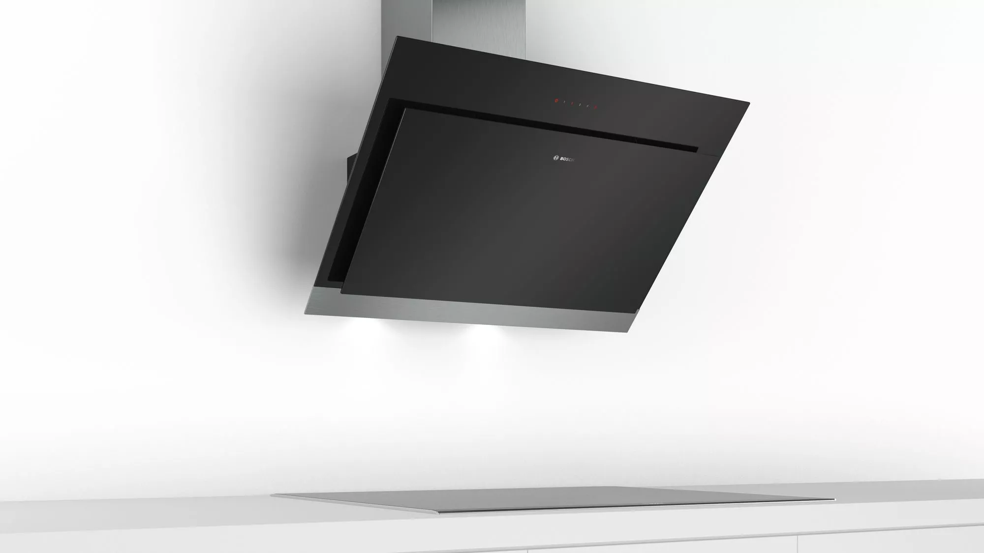DWK97HM60 HOTTE BOSCH 90CM DECORATIVE EN VERRE NOIR Série 4 - 3