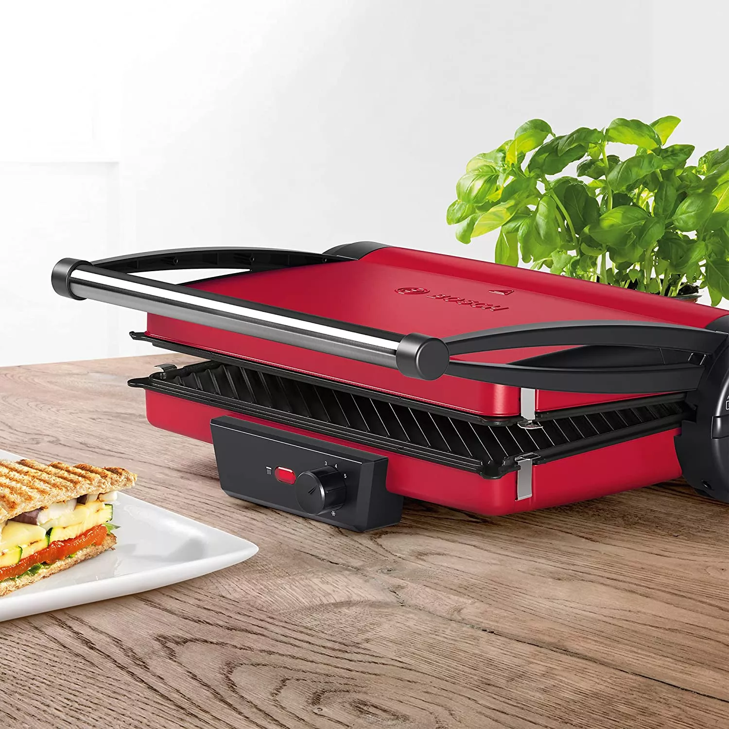 TCG4104 GRILLE A VIANDE BOSCH 2000W ROUGE TCG4104 - 12