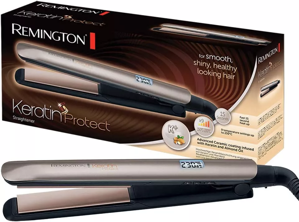 S8540 Lisseur Remington Ceramic 230°C Keratin Protect - 0