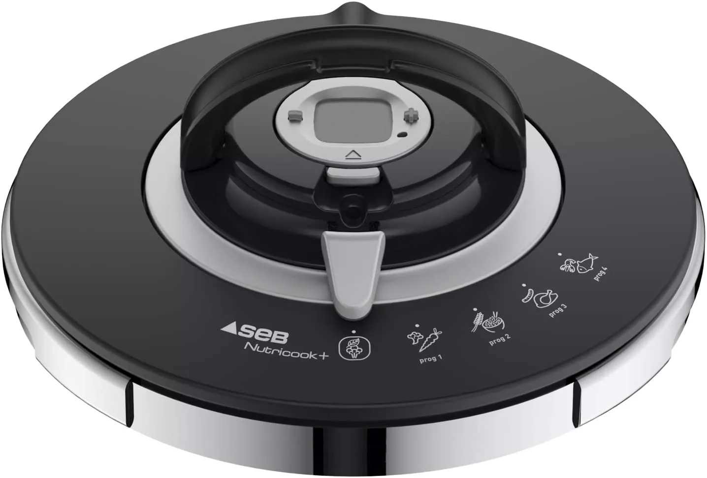 P4220705 COCOTTE MINUTE 6L INOX/NOIR INDUCTION SEB - 6