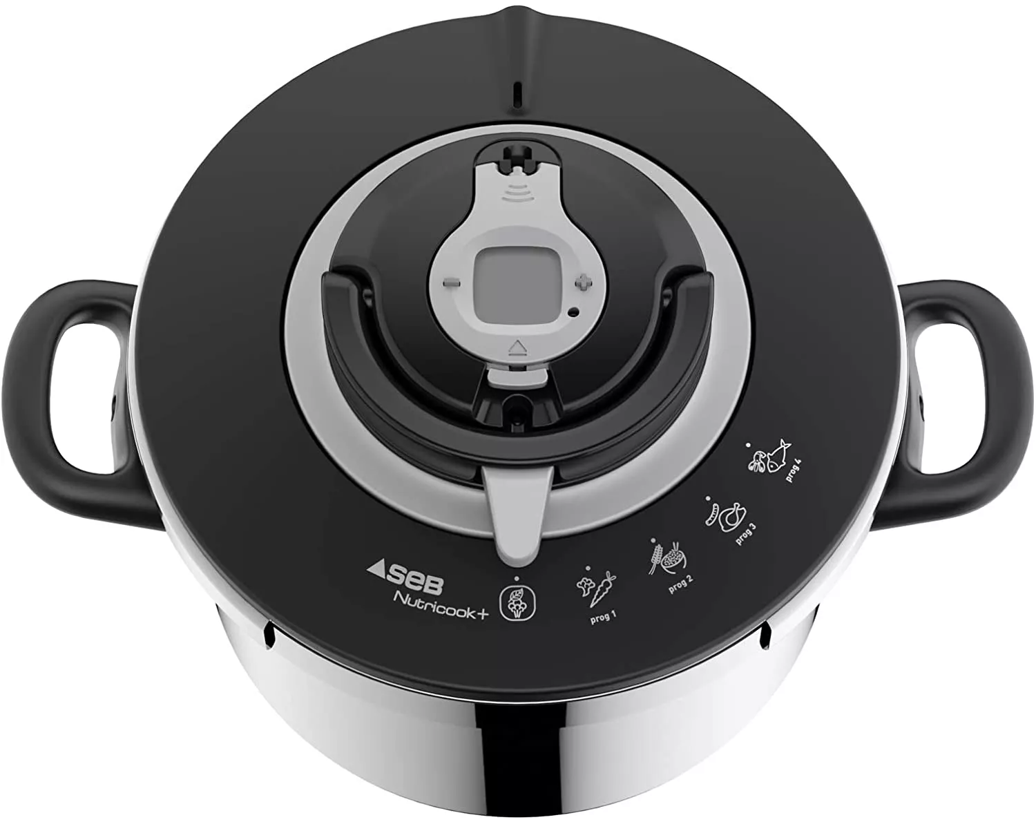 P4220705 COCOTTE MINUTE 6L INOX/NOIR INDUCTION SEB - 4