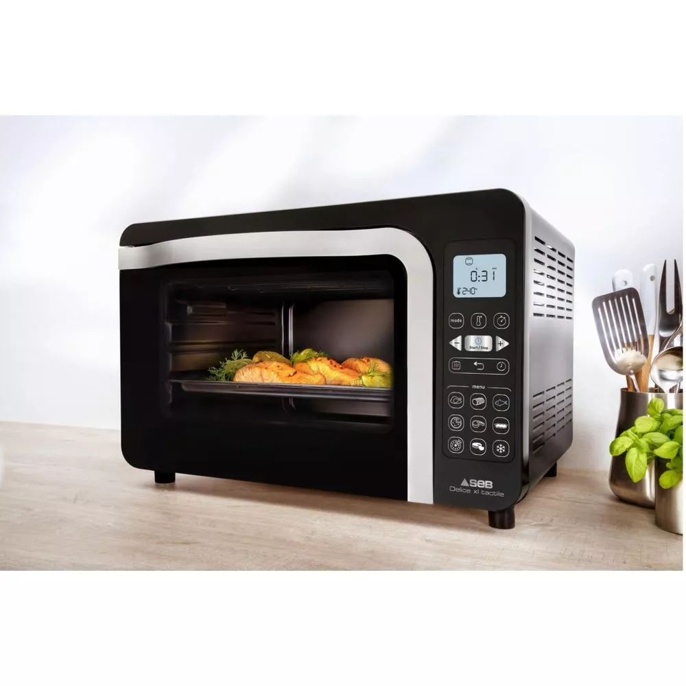 OF285800 Four Élec SEB posable 39L 2200W tactile 9 Prog - 2