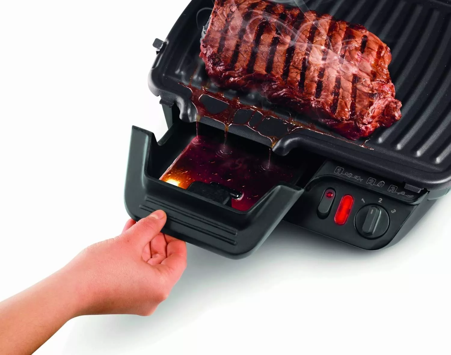 GC305012 GRILLE A VIANDE TEFAL 2000W UltraCompact 180° - 2