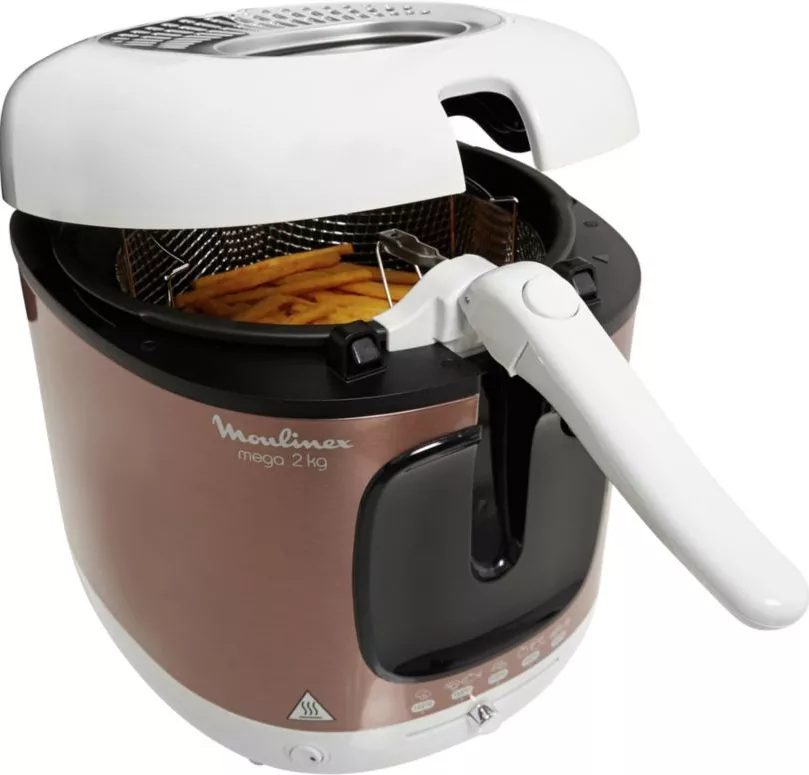 AM481010 Friteuse Moulinex Classique Mega XXL Acier 2Kg - 2