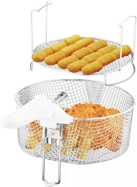 AM481010 Friteuse Moulinex Classique Mega XXL Acier 2Kg - 5