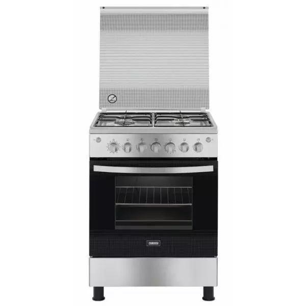 FA211RMA CUISINIERE LG 4 FEUX INOX 60 Cm Four + Grill - 0