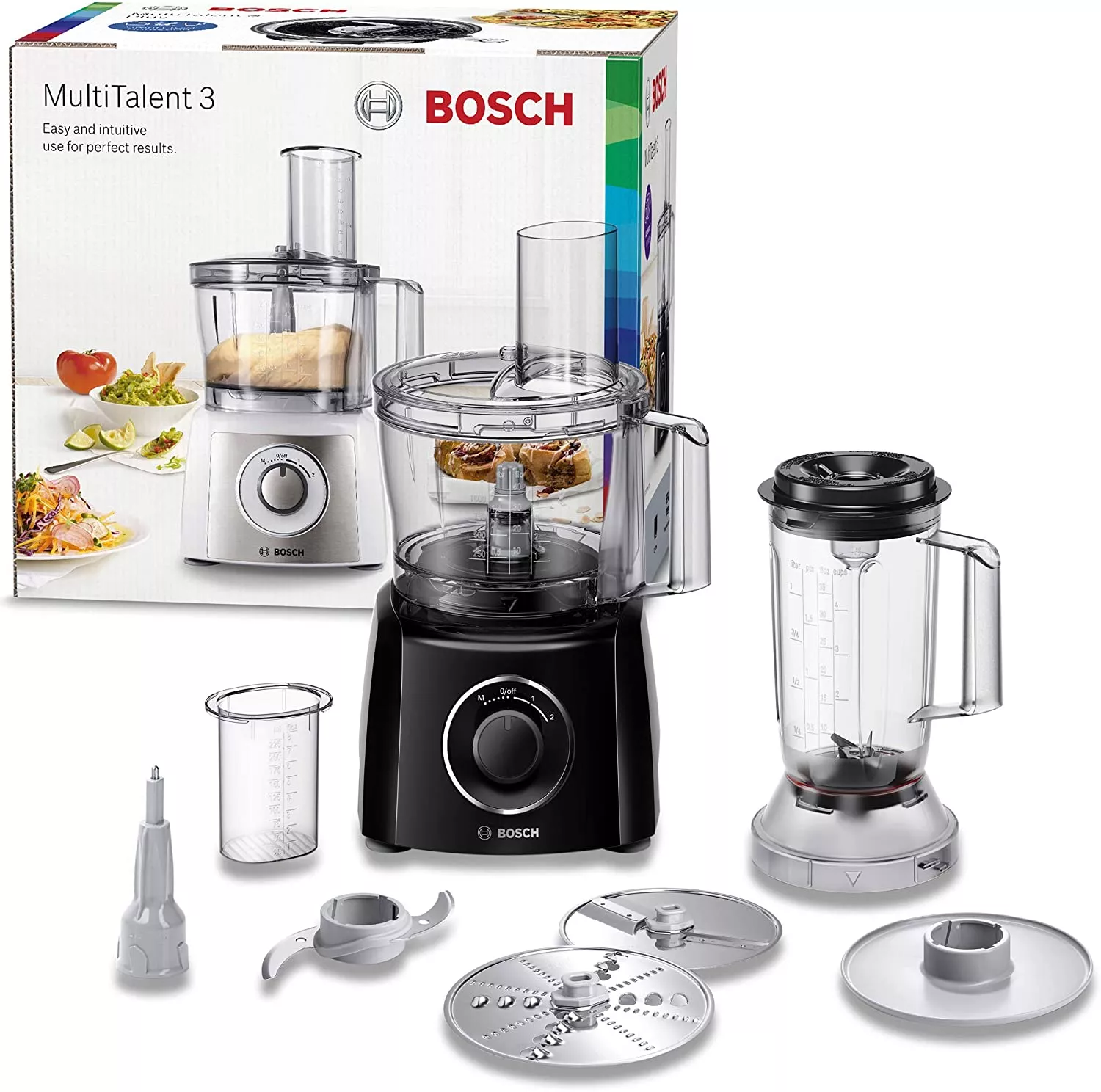 MCM3201B ROBOT BOSCH MULTI FONCTION AVEC BLENDER 2.3L 1KG - 1