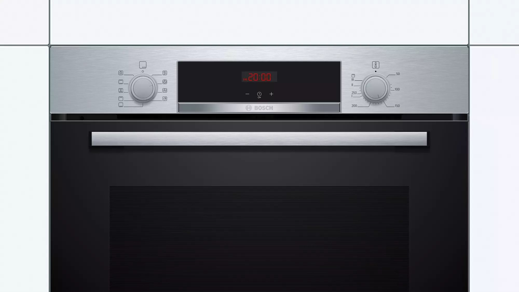 HBA512ES0 FOUR ENC BOSCH 60CM Electrique Ventilé Série 4 - 1