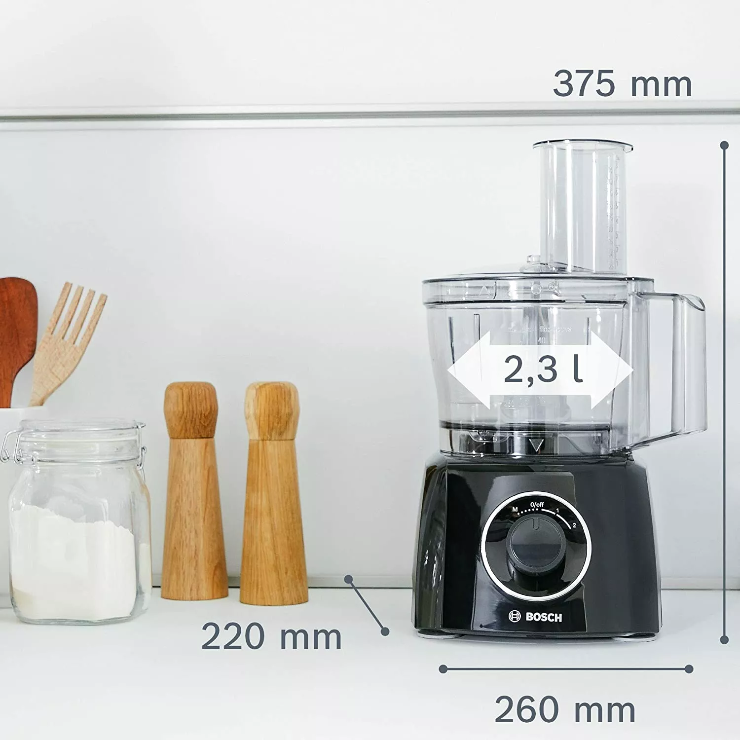 MCM3201B ROBOT BOSCH MULTI FONCTION AVEC BLENDER 2.3L 1KG - 5