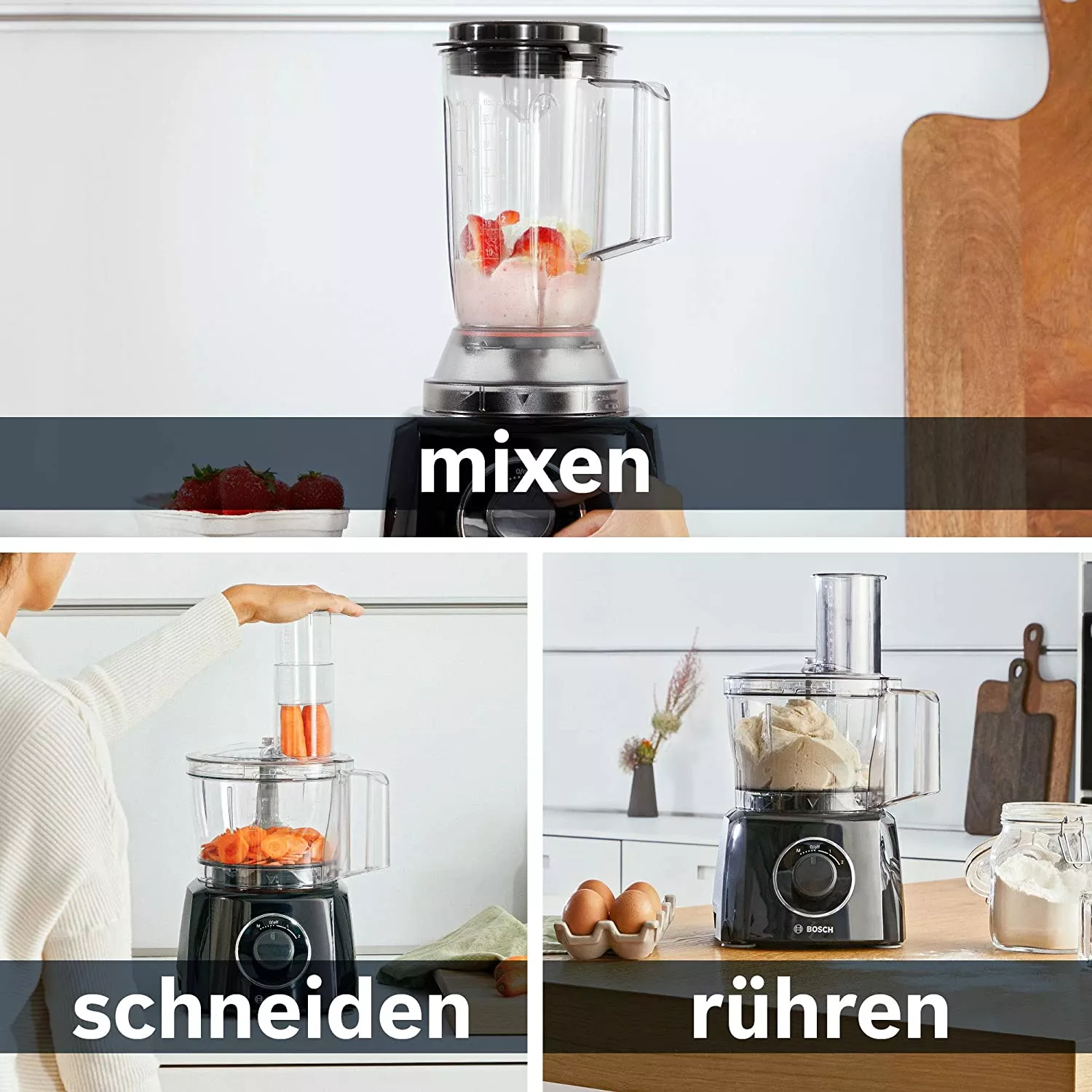 MCM3201B ROBOT BOSCH MULTI FONCTION AVEC BLENDER 2.3L 1KG - 7