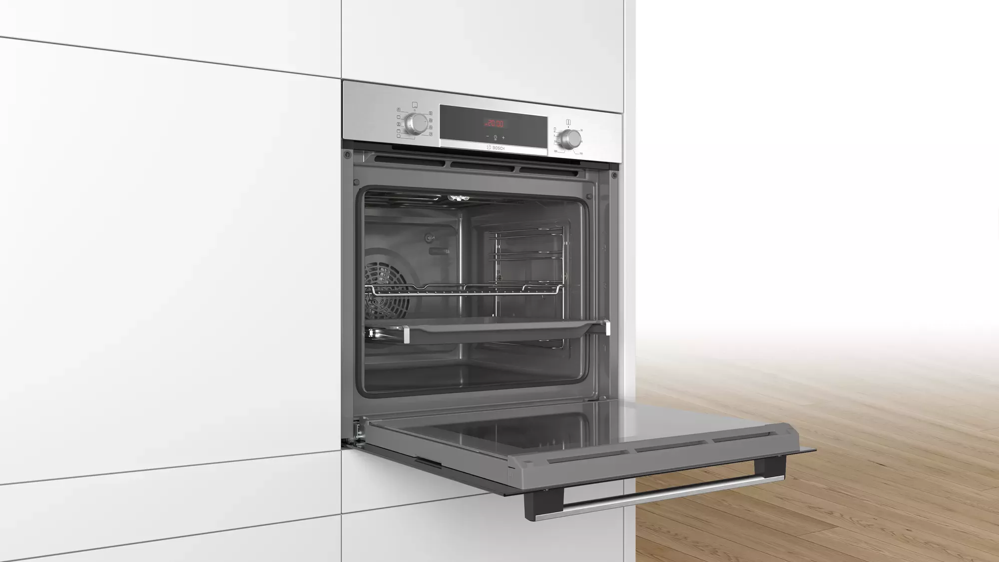 HBA512ES0 FOUR ENC BOSCH 60CM Electrique Ventilé Série 4 - 2