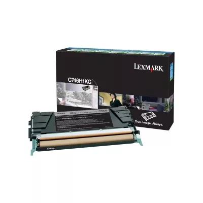 C746H1KG Toner laser Lexmark Noir Original C746H1KG - 0