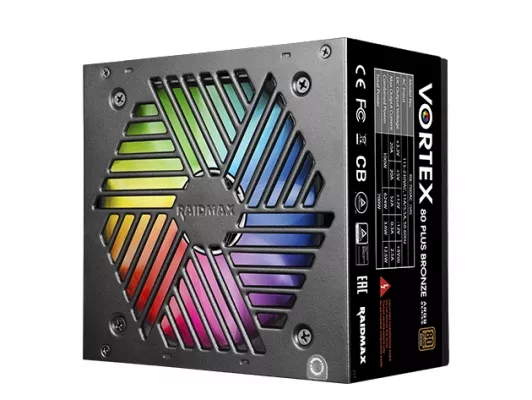 RX-500AF Alimentation RAIDMAX Vortex 500W BRONZE - ARGB - 2