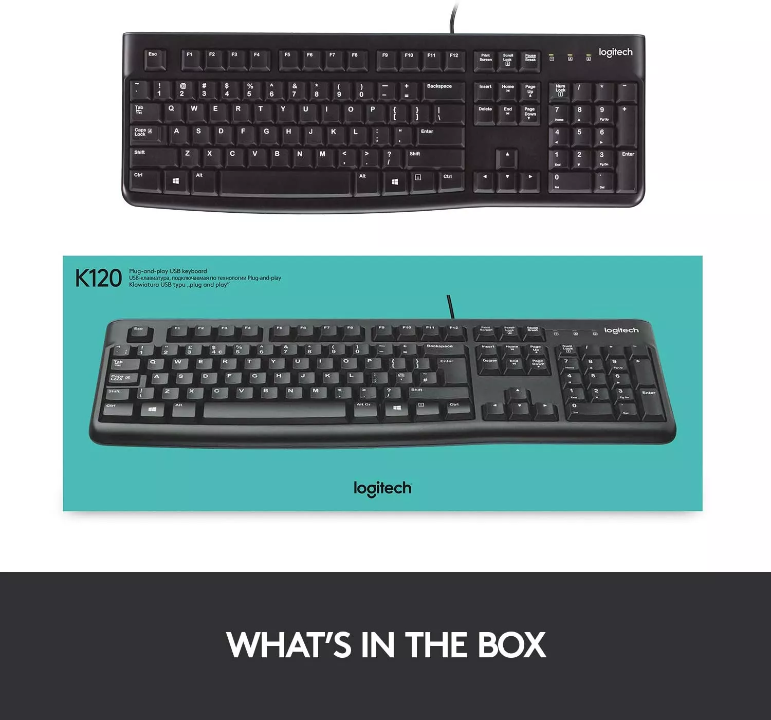 K120-FR LOGITECH KEYBOARD K120 FOR BUSNESS FR - 5