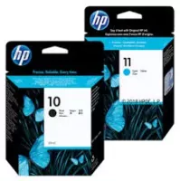 pack de cartouches original HP 11 noir magenta