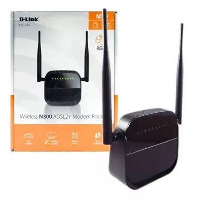 DSL-124 Modem Routeur D-LINK DSL-124 N300 ADSL2+ - 0