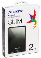 Adata-S-2T Disque Dur Externe 2 To - Adata Slim - 0