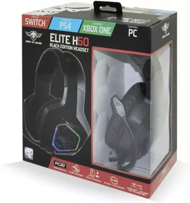 ELITE-H50 BLK Casque Spirit of Gamer ELITE-H50 BLACK - 0