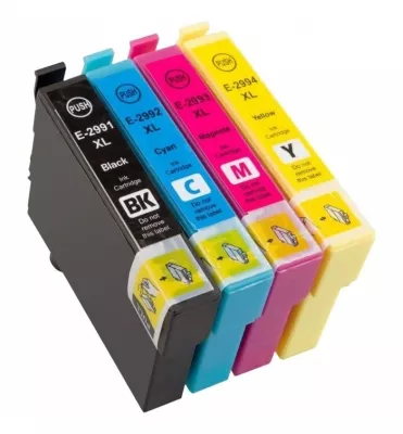 Epson-RC-200-400 PACK DE 4 CARTOUCHES D'ENCRE RC COMPATIBLES EPSON - 0
