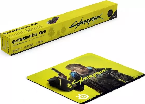 SS-QCK-63004 Tapis de souris taille L - SteelSeries QcK - 0