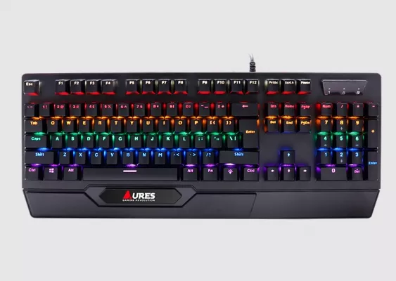 P AURES CS9 Pack AURES CS9 - clavier, souris, casque et tapis - 1