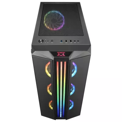 XIMA Triple X Boitier Xigmatek ATX Triple X TG ARGB - 0