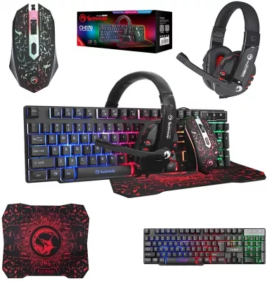 Marvo CM370 pack Gaming Scorpion Marvo CM370 4 en 1 - 0