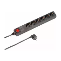 MULTIPRISE VIVANCO PROTECTION 6X 3.68W /16A, 1.4m