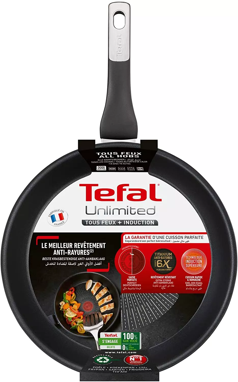 G2550602 Poêle TEFAL 28cm Unlimited Tous Feux Dont - 1