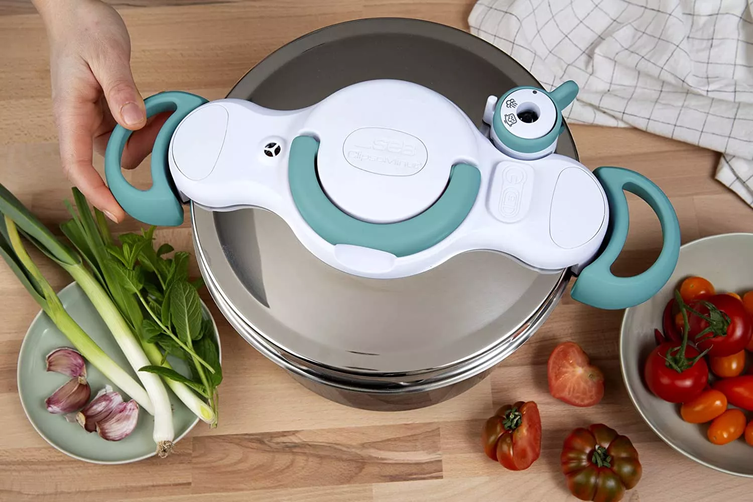P4620716 Cocotte-Minute Seb Clipsominut Easy 6L Induction - 2