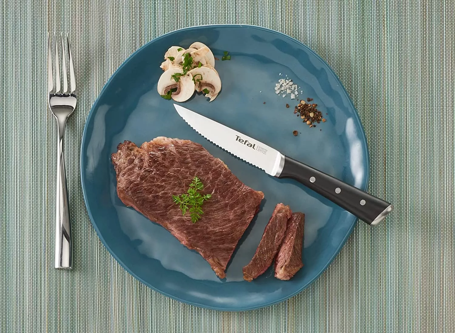 K232S414 Couteau Tefal Ingenio Ice 4 couteau a steak 11 cm - 2