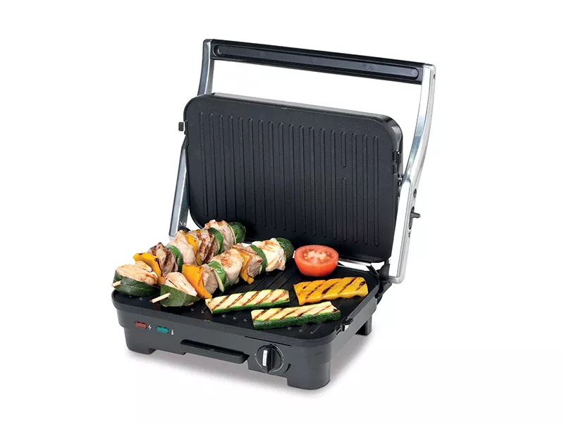 HGM50.000SI GRILLE A VIANDE KENWOOD 1800W  TACTILE - 0